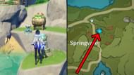 It's near the Seelie Court (Image via HoYoverse)